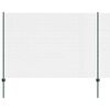 vidaXL Zvaren&eacute; pletivo s podperami 25 x 1,6 m PVC potiahnut&aacute; oceľ