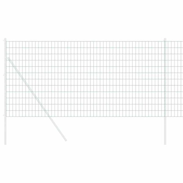 vidaXL Euro plot Zelená 1.2 x 25 m Železo potiahnuté PVC
