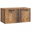 vidaXL N&aacute;stenn&aacute; TV skrinka Star&eacute; drevo 59,5 x 31 x 30 cm