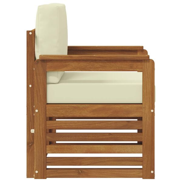 vidaXL Z&aacute;hradn&aacute; s&uacute;prava gaučov Mas&iacute;vne ak&aacute;ciov&eacute; drevo a polyester