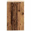 vidaXL Garážová skriňa staré drevo 40x51x85 cm masívna borovica