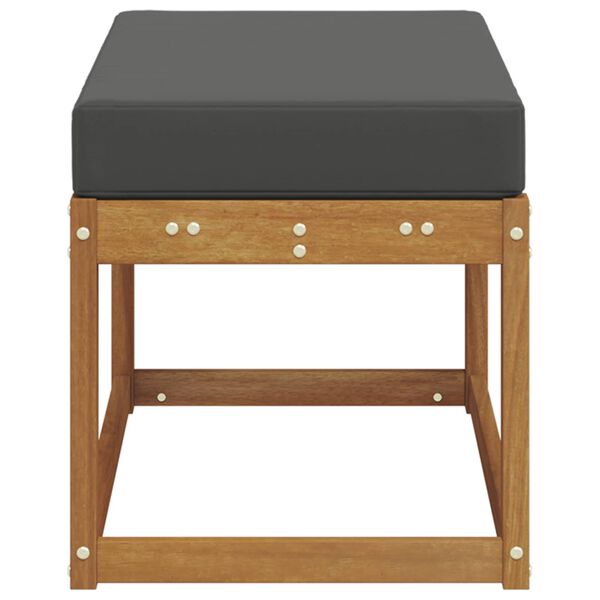 vidaXL Z&aacute;hradn&aacute; stolička, lavička Pevn&eacute; ak&aacute;ciov&eacute; drevo Pr&iacute;rodn&aacute;