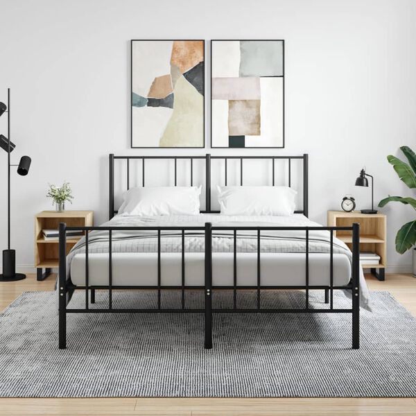 vidaXL Nočn&eacute; skrinky 2 ks dub sonoma 40x30x50 cm kompozitn&eacute; drevo