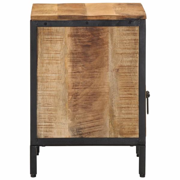 vidaXL Nočný stolík 40x35x50 cm masívne mangovníkové drevo