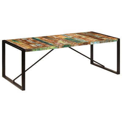 vidaXL Jedálenský stôl 220x100x75 cm, recyklovaný masív
