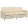 vidaXL Sofa s &uacute;ložn&yacute;m priestorom Kr&eacute;mov&aacute; 192 x 78 x 87 cm Polyester