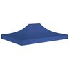vidaXL Strecha na p&aacute;rty stan 4,5x3 m, modr&aacute; 270 g/m&sup2;