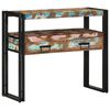 vidaXL Konzolov&yacute; st&ocirc;l 90 x 33 x 75 cm Mas&iacute;vne obnoven&eacute; drevo