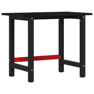 vidaXL Pracovný stôl Tmavohnedý 100x60x81,5 cm Dub z masívneho dreva