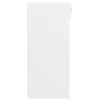 vidaXL Komoda biela 30x42,5x93 cm kompozitn&eacute; drevo