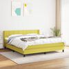 vidaXL Boxspring posteľ s matracom zelen&aacute; 180x200 cm l&aacute;tka