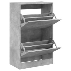 vidaXL Botn&iacute;k bet&oacute;novo siv&yacute; 60x34x96,5 cm kompozitn&eacute; drevo