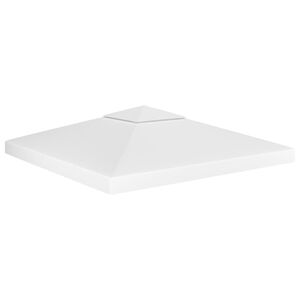 vidaXL Dvojit&aacute; strie&scaron;ka na alt&aacute;nok 310 g/m&sup2;, 3x3 m, biela