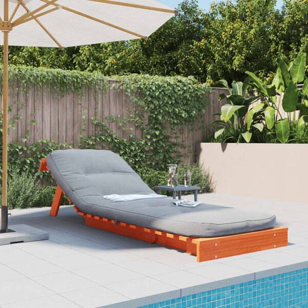 vidaXL Rozkl.futonov&aacute; pohovka matrac voskovohned&aacute; 70x206x11cm borovica