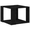 vidaXL Konferenčn&yacute; stol&iacute;k Čierny dub 40 x 40 x 30 cm Kompozitn&eacute; drevo
