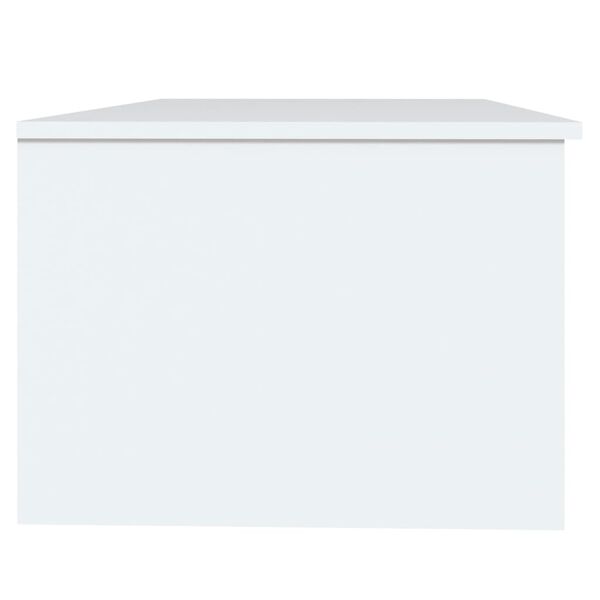 vidaXL Konferenčný stolík biely 102x50x36 cm kompozitné drevo