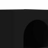 vidaXL Nočn&yacute; stol&iacute;k Čierna 29,5 x 33,5 x 50 cm Kompozitn&eacute; drevo