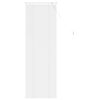 vidaXL Žal&uacute;zia Biely 150 x 50 cm 25 mm PVC