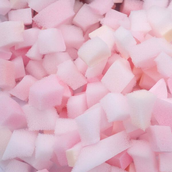 vidaXL Roztrhnut&aacute; pena na plnenie Ružov&aacute; 5 kg Polyuret&aacute;n