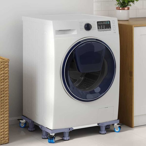 vidaXL Podstavec pod pr&aacute;čku Siv&aacute; 67 x 67 x 12 cm Nerezov&aacute; oceľ