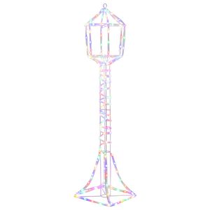 vidaXL Vianočn&aacute; LED pouličn&aacute; lampa LOVIISA 160 LED Viac farieb