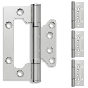vidaXL P&aacute;nt 4 ks 100 x 75 x 13 mm Strieborn&aacute; Oceľ