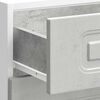 vidaXL Kuchynská spodná skrinka Kalmar, betónovo sivé kompozitné drevo
