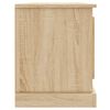 vidaXL TV skrinka dub sonoma 100x35,5x45 cm kompozitn&eacute; drevo