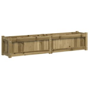 vidaXL Z&aacute;hradn&yacute; kvetin&aacute;č 150x31x31 cm impregnovan&aacute; borovica