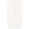 vidaXL Komoda biela 100x40x75 cm borovicov&yacute; mas&iacute;v