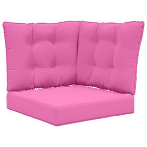 vidaXL Vank&uacute;&scaron; na vonkaj&scaron;iu pohovku Polyester Ružov&aacute; 50,5 x 50,5 cm