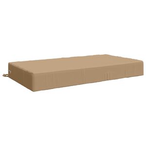 vidaXL Podložka na sedadlo SOEST 100% polyester Pieskov&aacute;