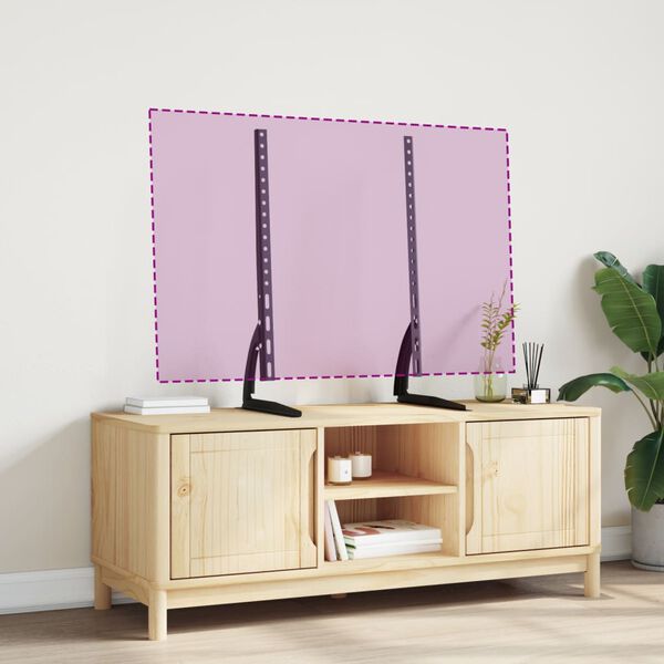 vidaXL TV stojany 2 ks pre 37-75 palcov Max VESA 600x400 mm 45 kg