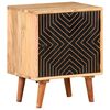 vidaXL Nočn&yacute; stol&iacute;k 40x30x50 cm ak&aacute;ciov&yacute; mas&iacute;v