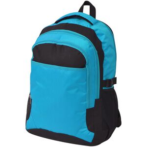 vidaXL &Scaron;kolsk&yacute; batoh, 40 l, čierno-modr&yacute;