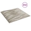 vidaXL N&aacute;stenn&eacute; panely 12 pcs Stone Beton 50 x 50 cm XPS Pena