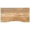 vidaXL Stolov&aacute; doska so zakriven&iacute;m 140x60x2,5 cm surov&yacute; mangov&yacute; mas&iacute;v