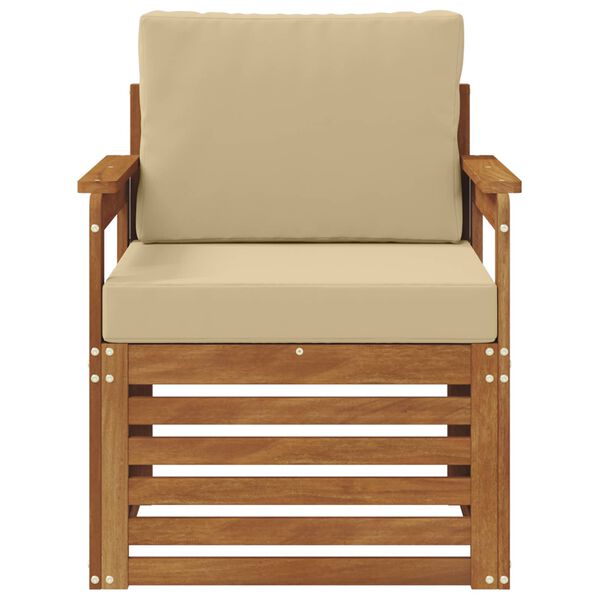 vidaXL Z&aacute;hradn&aacute; s&uacute;prava gaučov Mas&iacute;vne ak&aacute;ciov&eacute; drevo a polyester