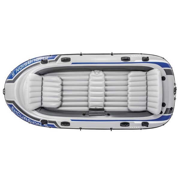 Intex Nafukovacia s&uacute;prava s člnom Excursion 5 so z&aacute;vesn&yacute;m motorom a držiakom