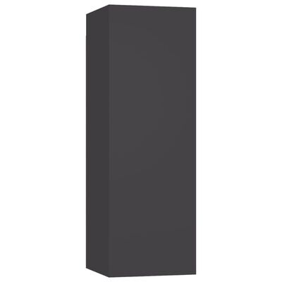 vidaXL TV skrinka, sivá 30,5x30x90 cm, kompozitné drevo