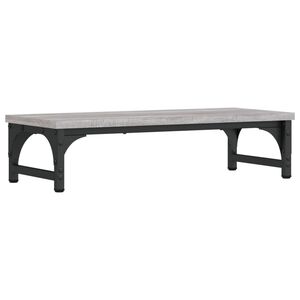 vidaXL Stojan na monitor siv&yacute; sonoma 55x23x14 cm kompozitn&eacute; drevo