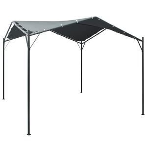 vidaXL Alt&aacute;nok/pr&iacute;stre&scaron;ok/stan 3x3 m oceľov&yacute; antracitov&yacute;