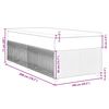 vidaXL Boxspring posteľ s matracom tmavosiv&aacute; 100x200 cm l&aacute;tka