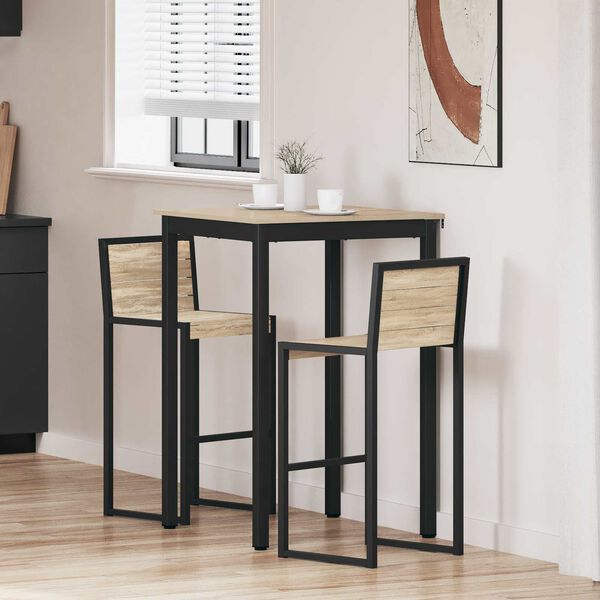 vidaXL Stojac&iacute; barov&yacute; st&ocirc;l Kompozitn&eacute; drevo