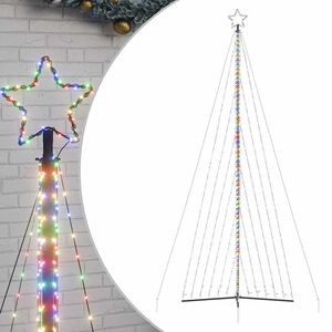 vidaXL LED vianočn&yacute; stromček 789 LED farebn&eacute; 476 cm