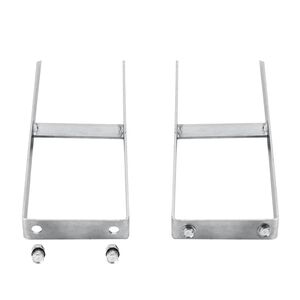 vidaXL Plotové uzemňovacie hroty 2 ks pre WPC plot oceľ 40 cm