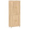 vidaXL Vysok&aacute; skrinka dub sonoma 69,5x34x180 cm spracovan&eacute; drevo