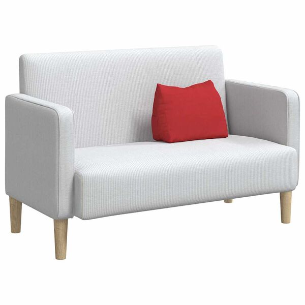 vidaXL Podu&scaron;ka na chrb&aacute;t Červen&aacute; 45 x 20 x 35 cm l&aacute;tka