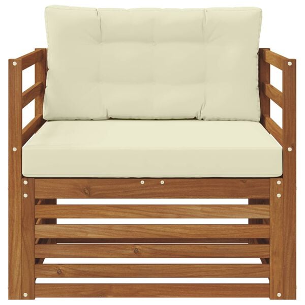 vidaXL Z&aacute;hradn&aacute; s&uacute;prava gaučov Mas&iacute;vne ak&aacute;ciov&eacute; drevo a polyester