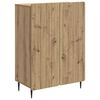 vidaXL Serv&iacute;rovacia skriňa Dub artisan 66 x 34,5 x 92 cm